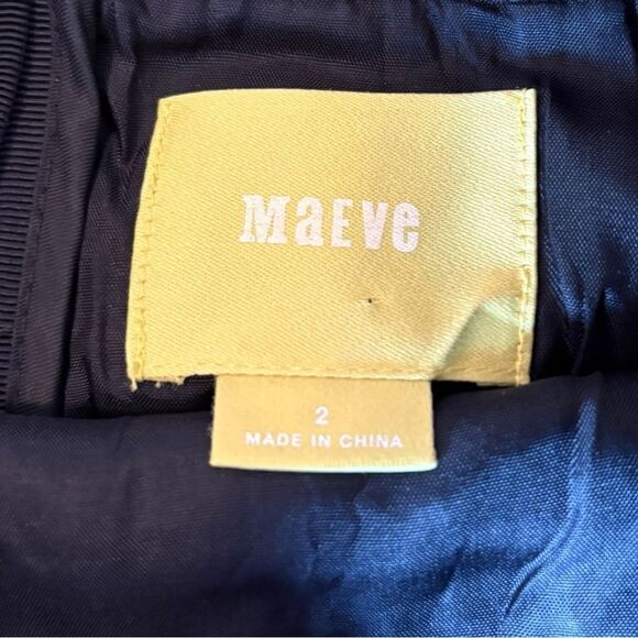 Anthropologie Maeve Camo Pencil Skirt Black Green Jacquard High Waisted  Size 2 - Picture 11 of 15